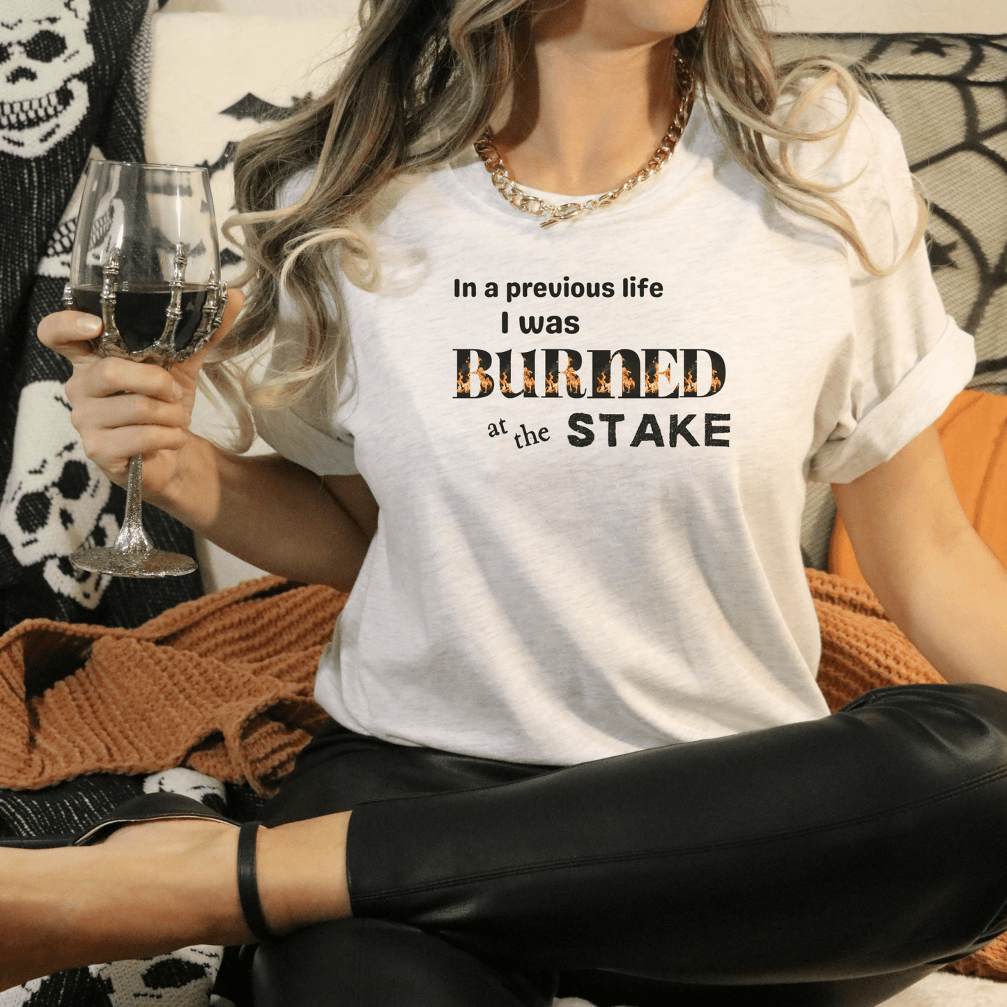 Burned at the Stake TShirt - FallHallowsT Shirt