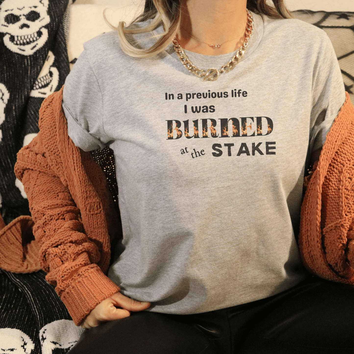 Burned at the Stake TShirt - FallHallowsT Shirt