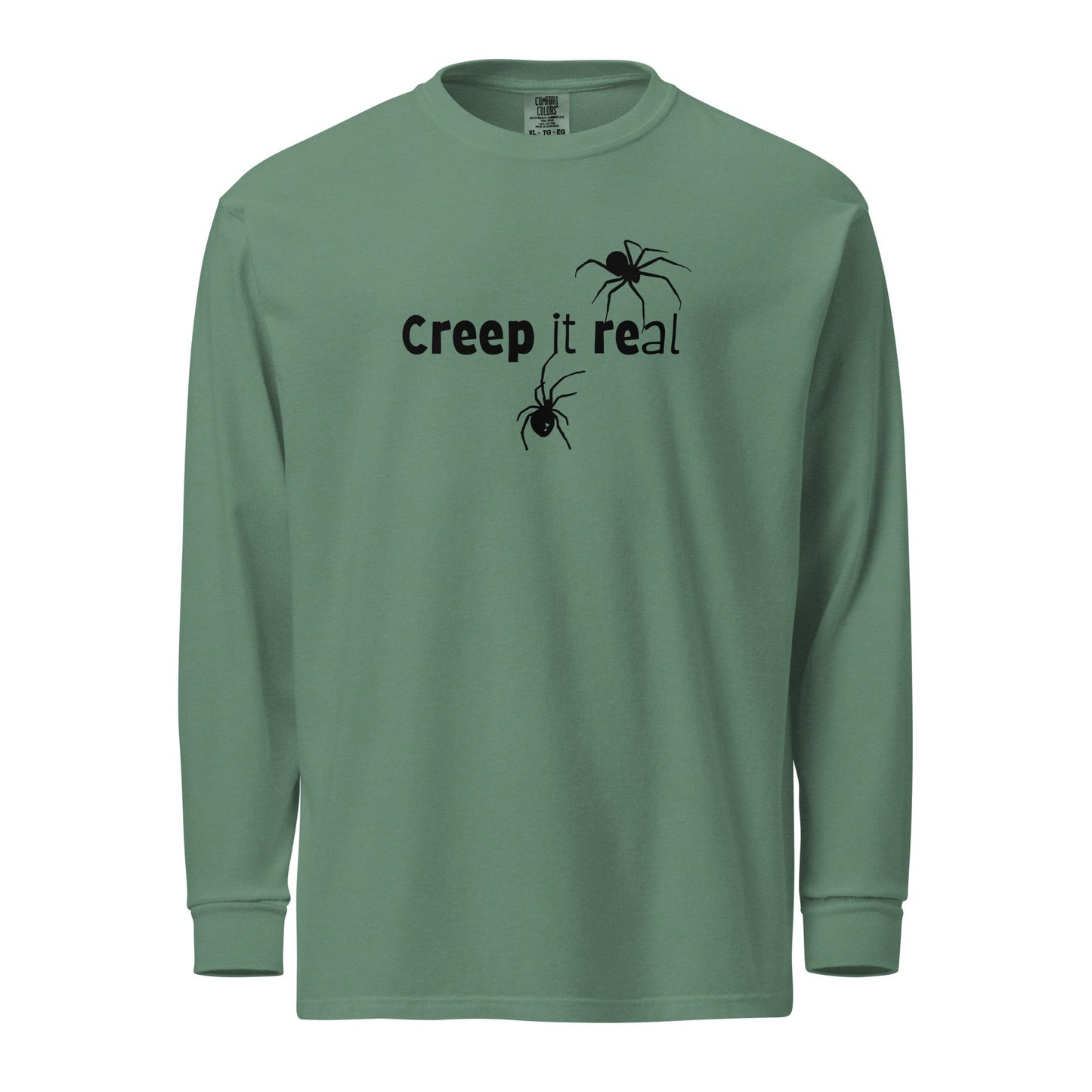 Creep It Real Spiders Long Sleeve Shirt - FallHallows