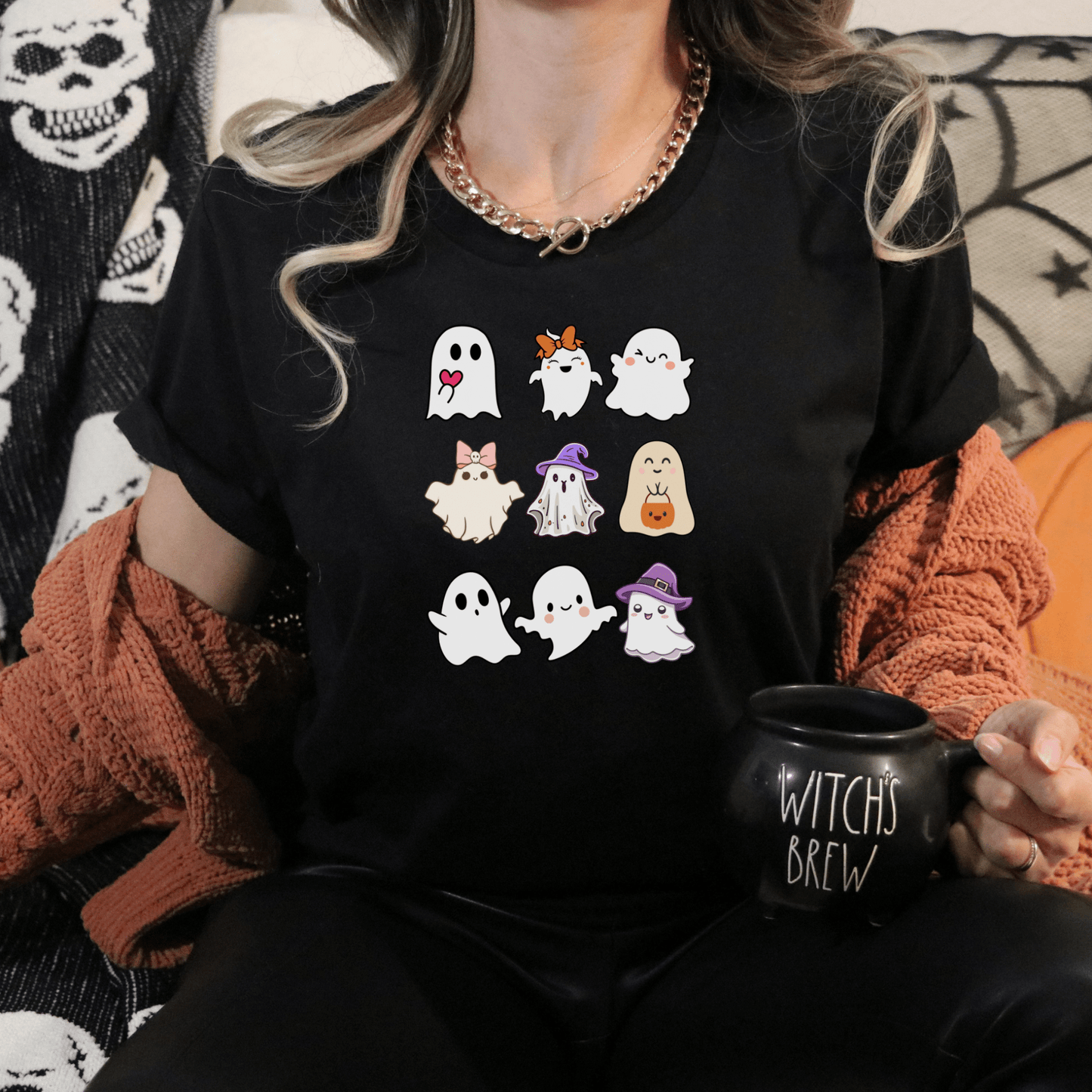 Cute Ghosts T Shirt - FallHallowsT Shirt