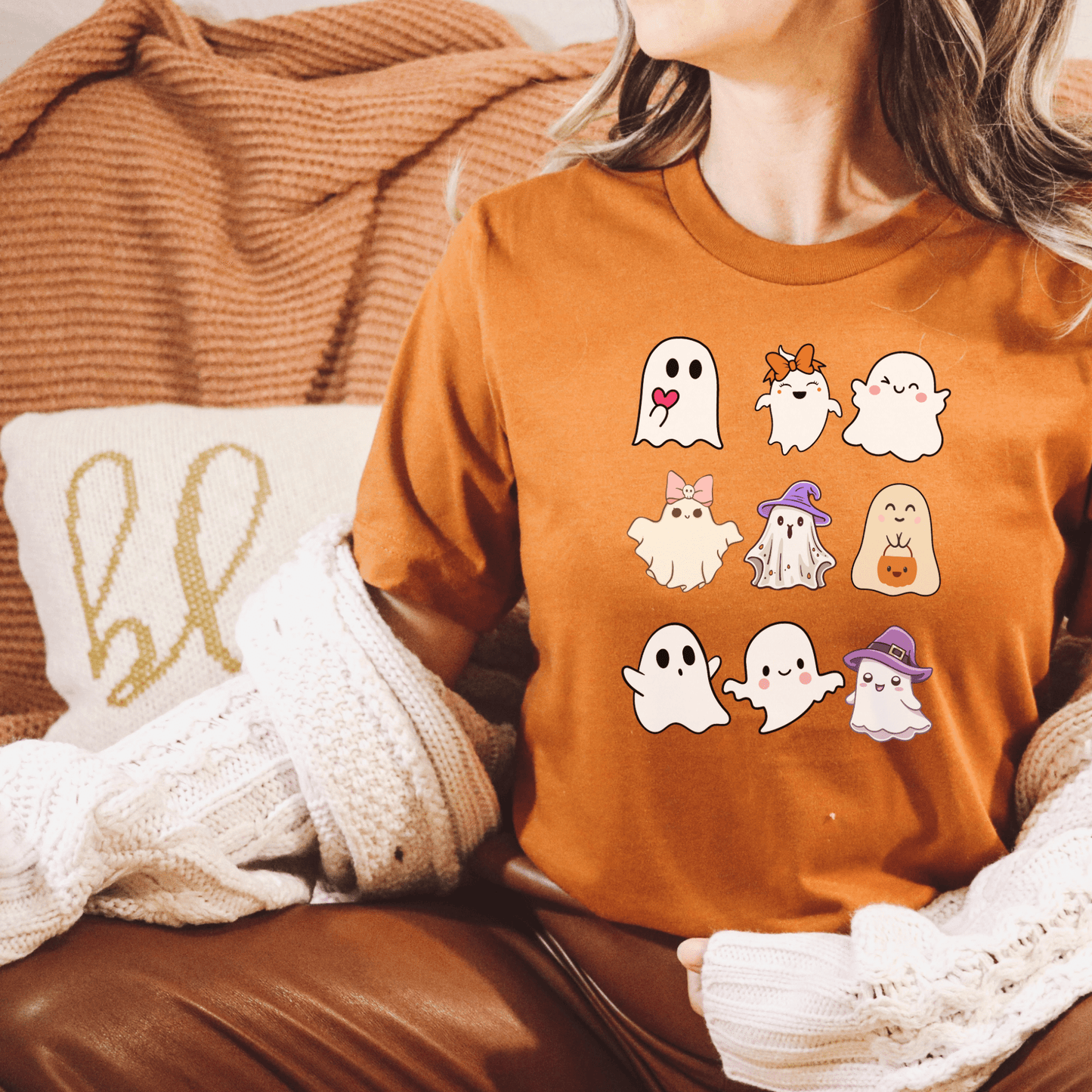 Cute Ghosts T Shirt - FallHallowsT Shirt