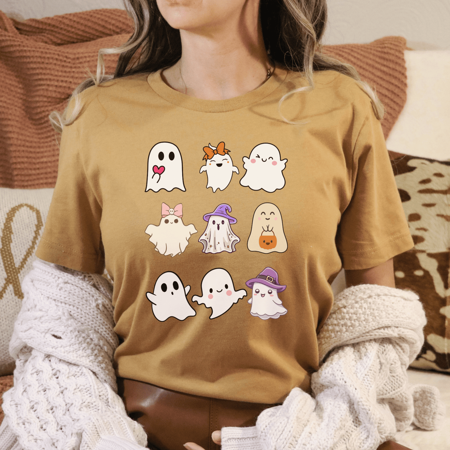 Cute Ghosts T Shirt - FallHallowsT Shirt