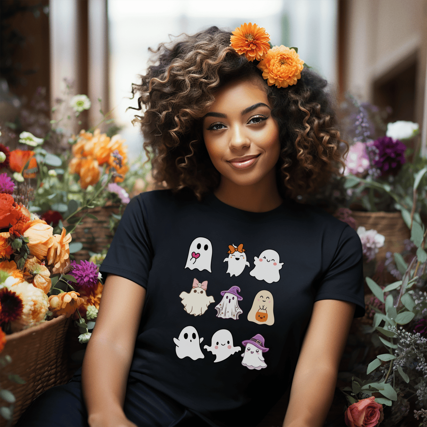 Cute Ghosts T Shirt - FallHallowsT Shirt