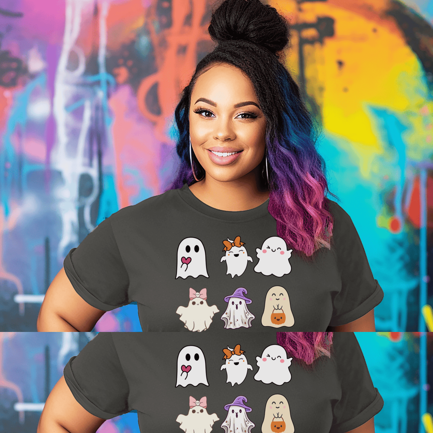 Cute Ghosts T Shirt - FallHallowsT Shirt