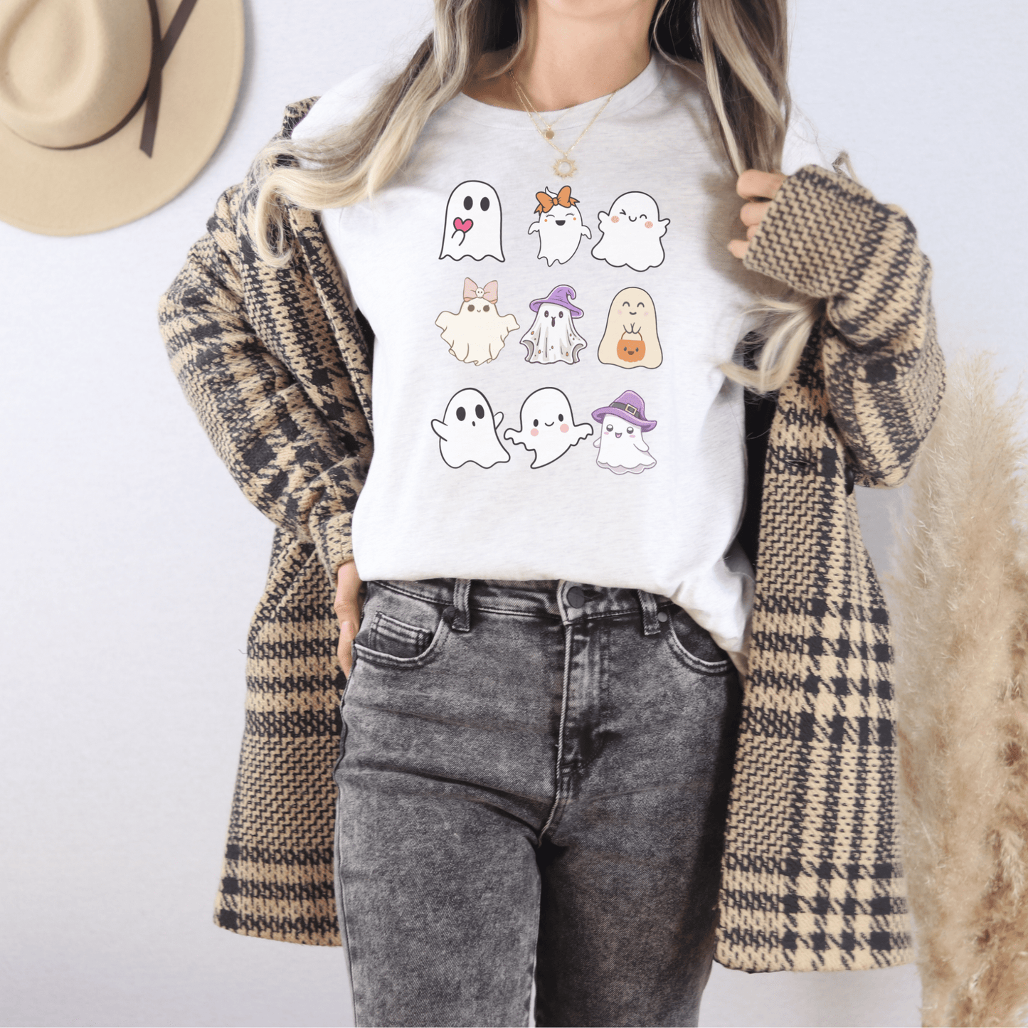 Cute Ghosts T Shirt - FallHallowsT Shirt