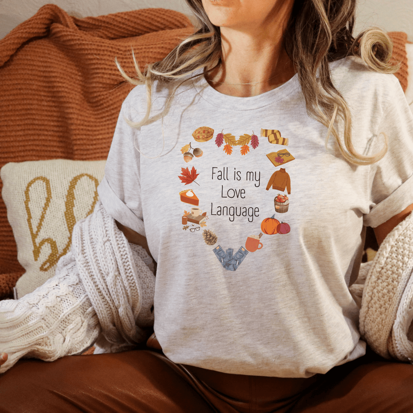 Fall is my Love Language T Shirt - FallHallowsT Shirt