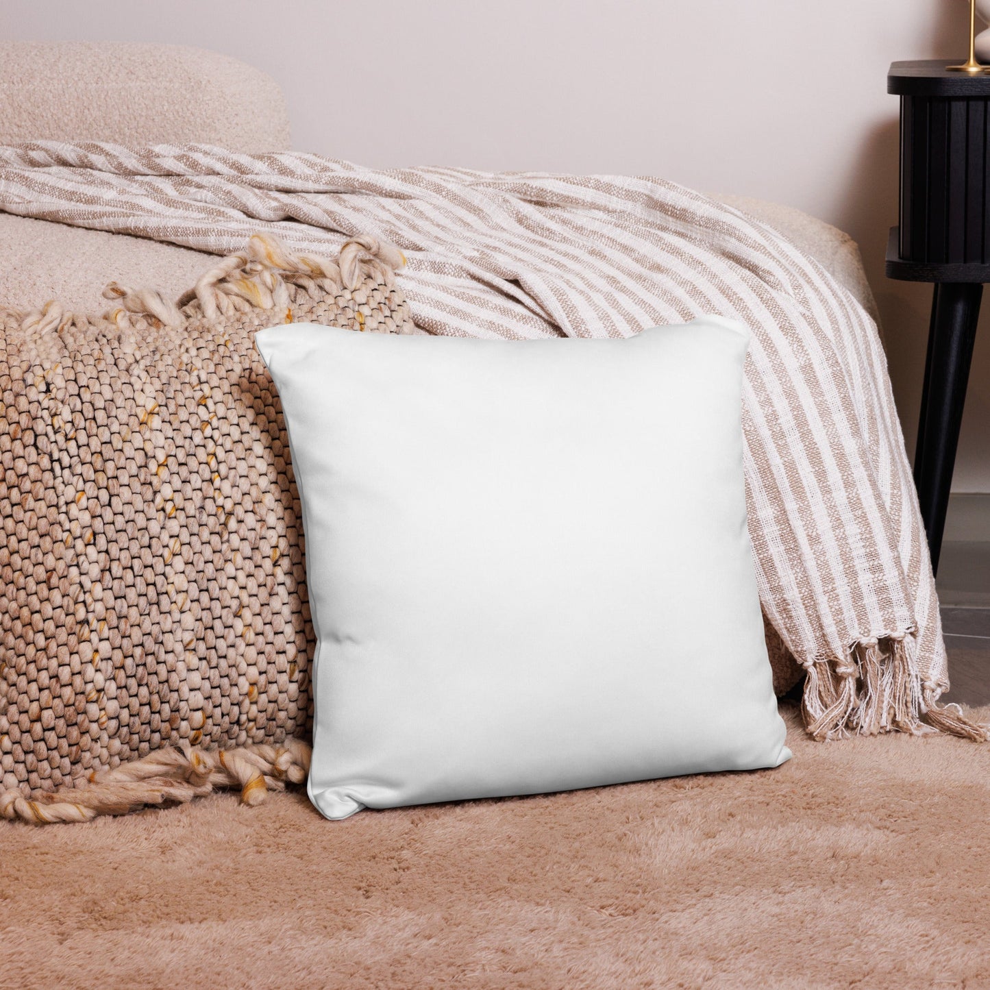 Happy Fall Truck Throw Pillow - FallHallowsThrow Pillow