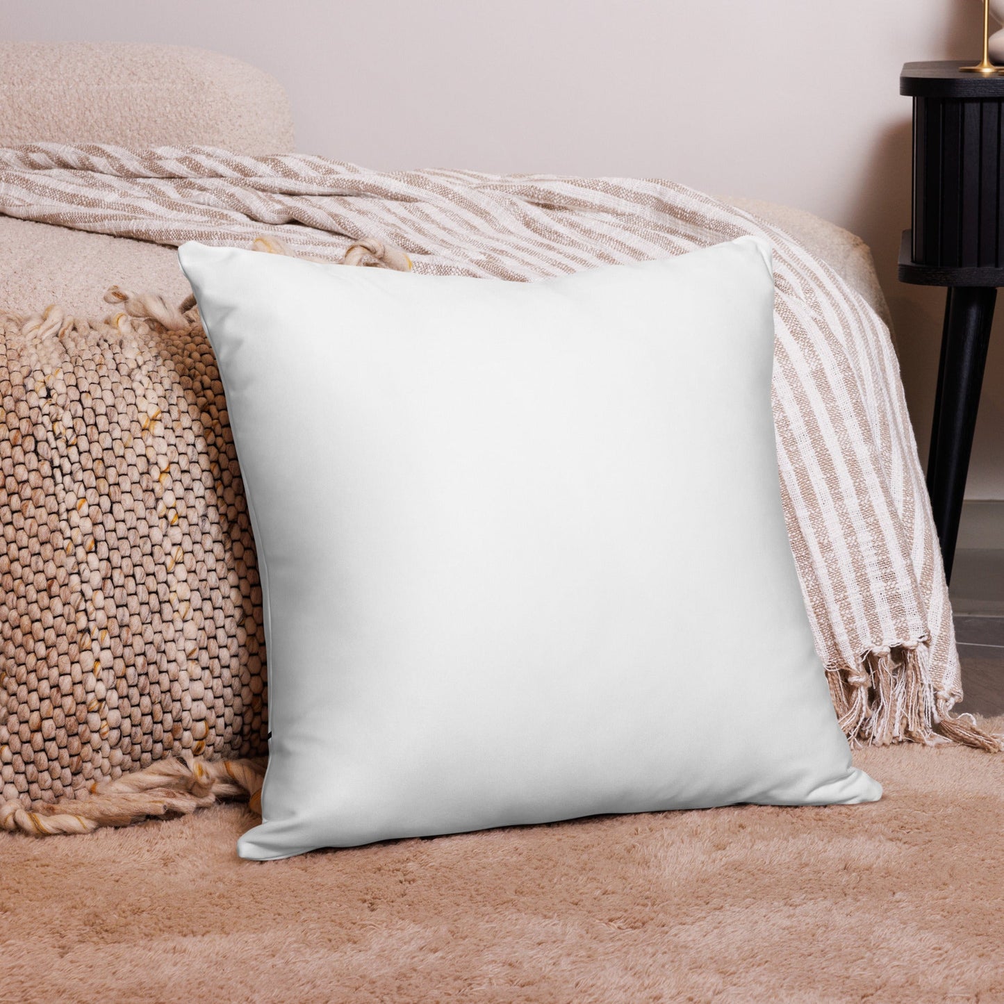 Happy Fall Truck Throw Pillow - FallHallowsThrow Pillow