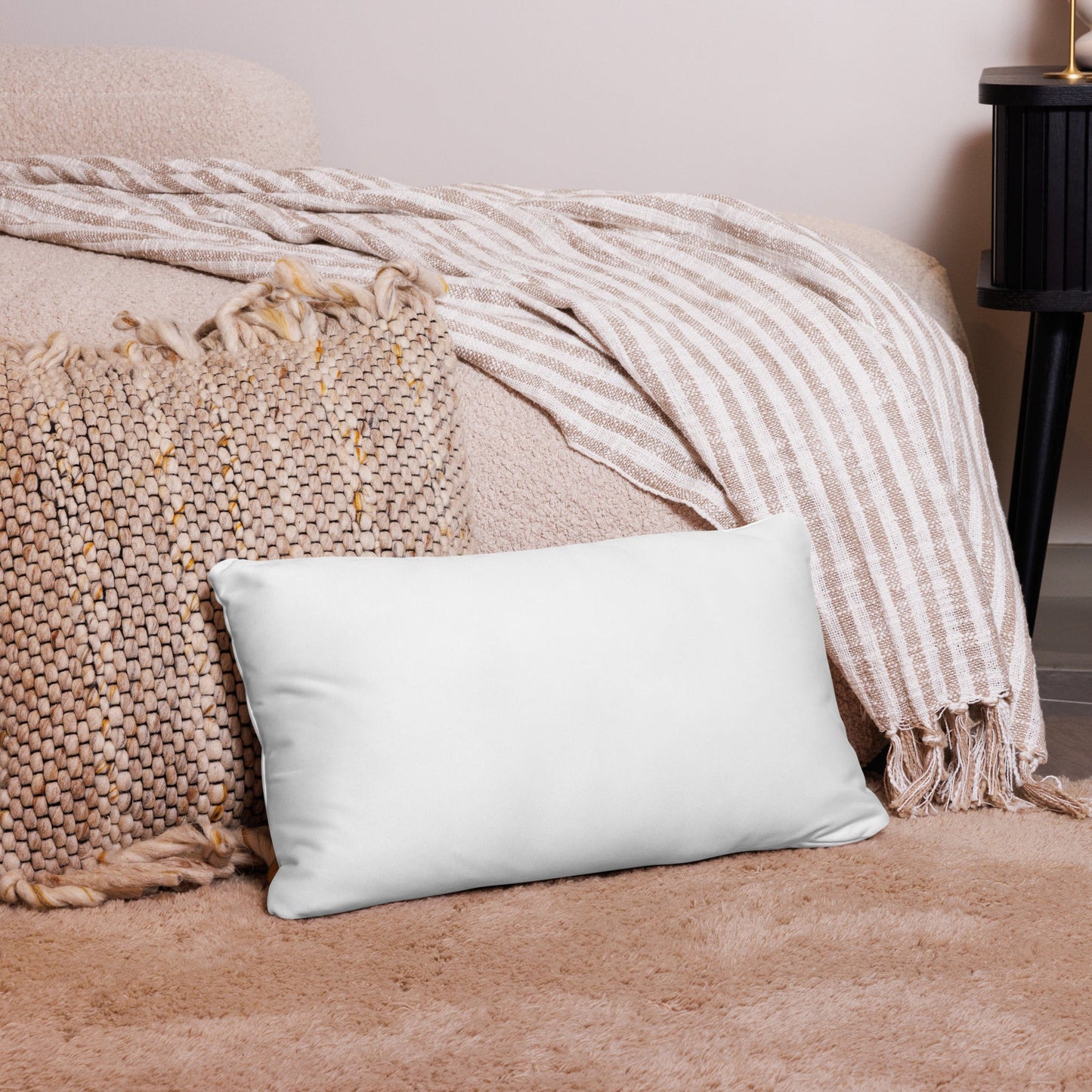 Happy Fall Truck Throw Pillow - FallHallowsThrow Pillow