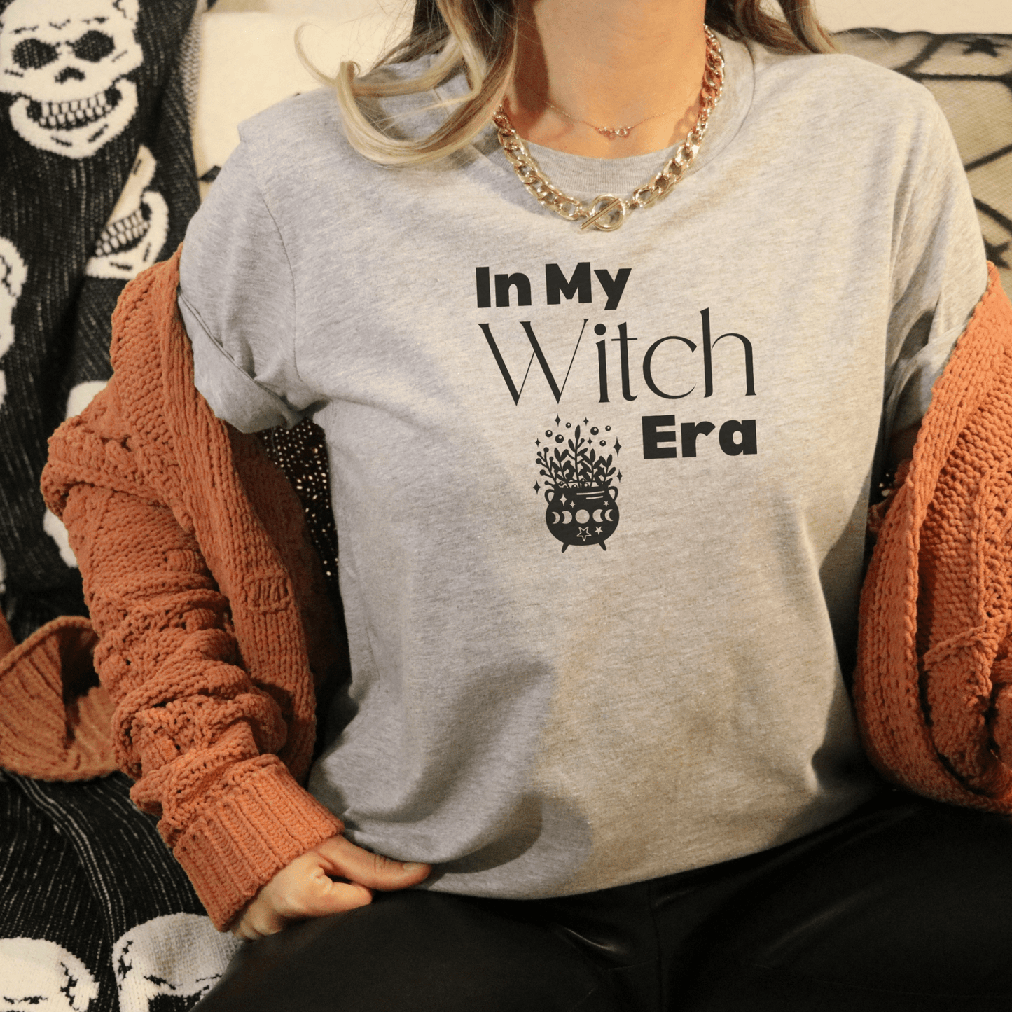 In My Witch Era Cauldron T Shirt - FallHallowsT Shirt