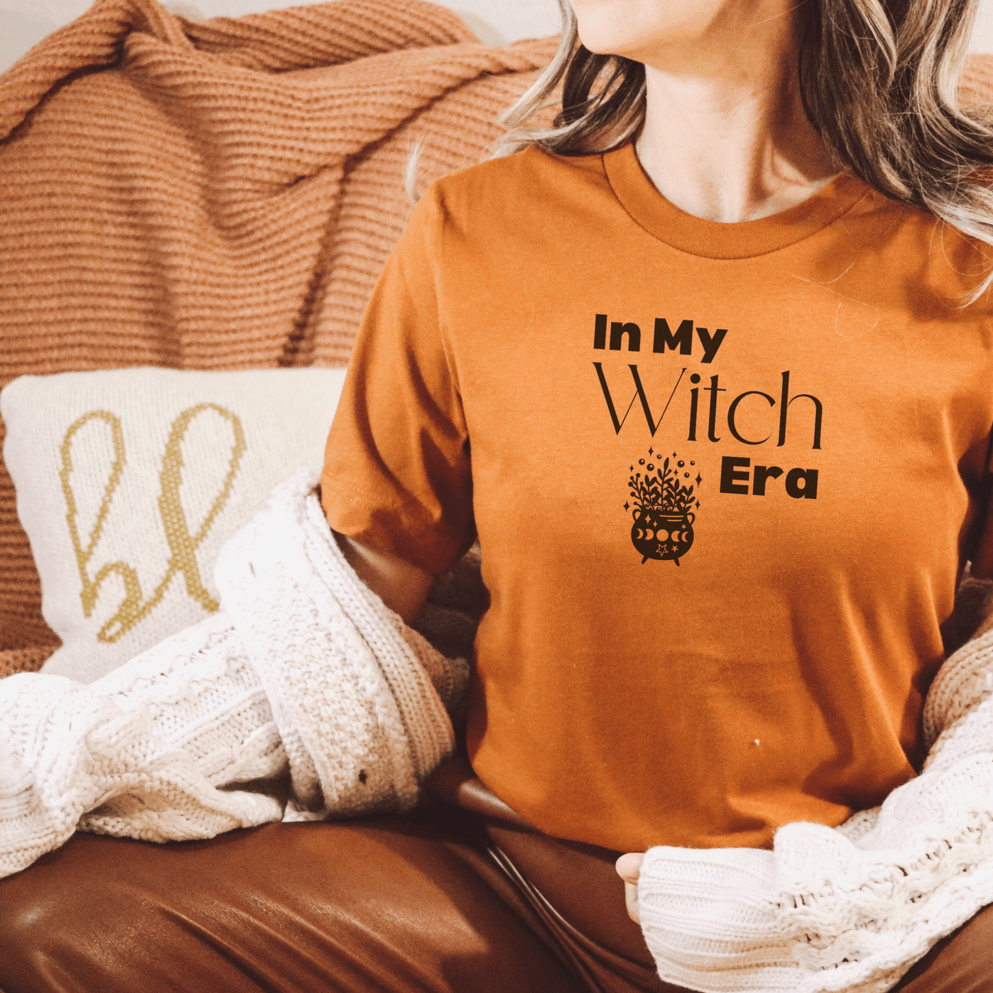 In My Witch Era Cauldron T Shirt - FallHallowsT Shirt