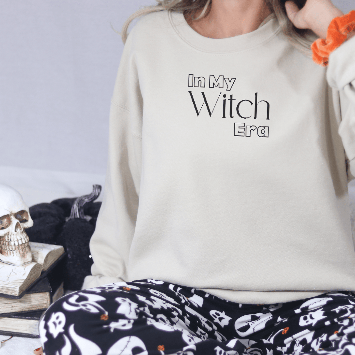 In My Witch Era Embroidered Sweatshirt - FallHallowsEmbroidered Sweatshirt
