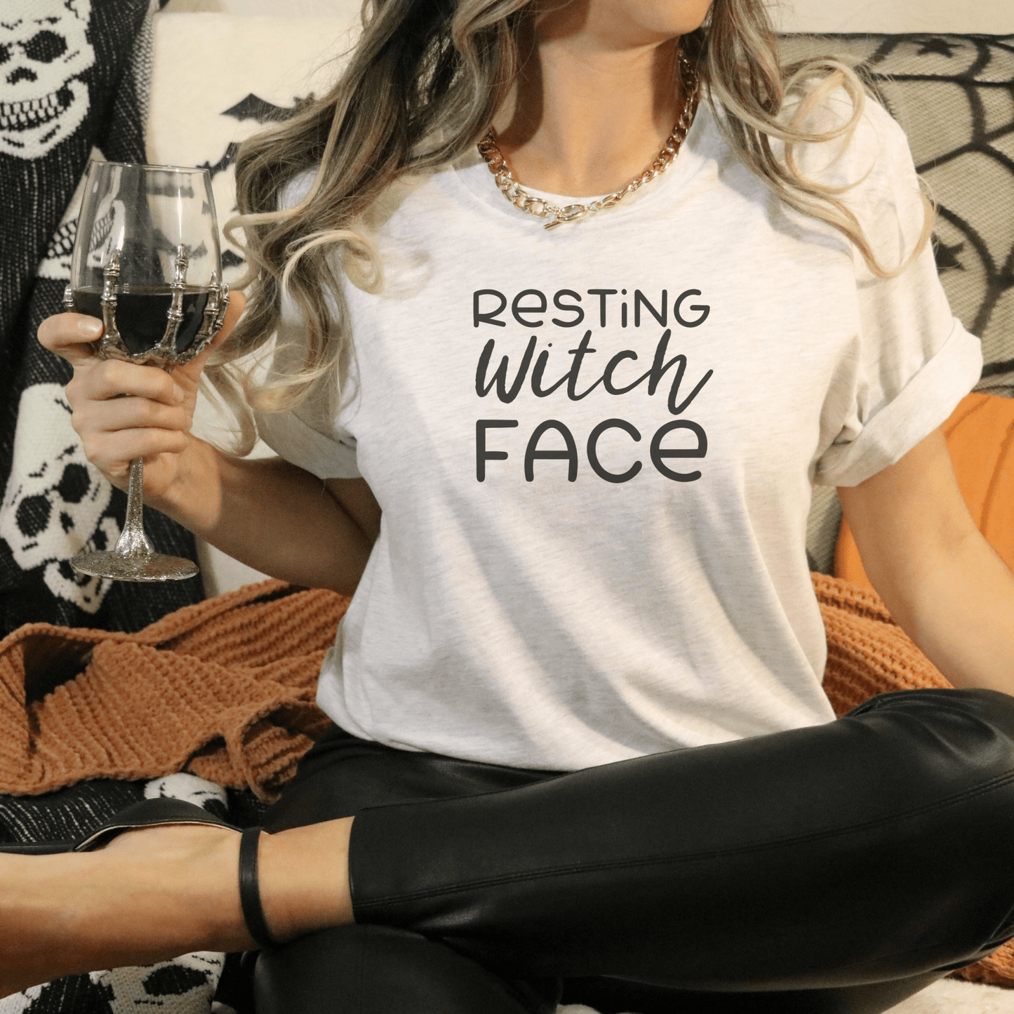 Resting Witch Face TShirt - FallHallowsT Shirt