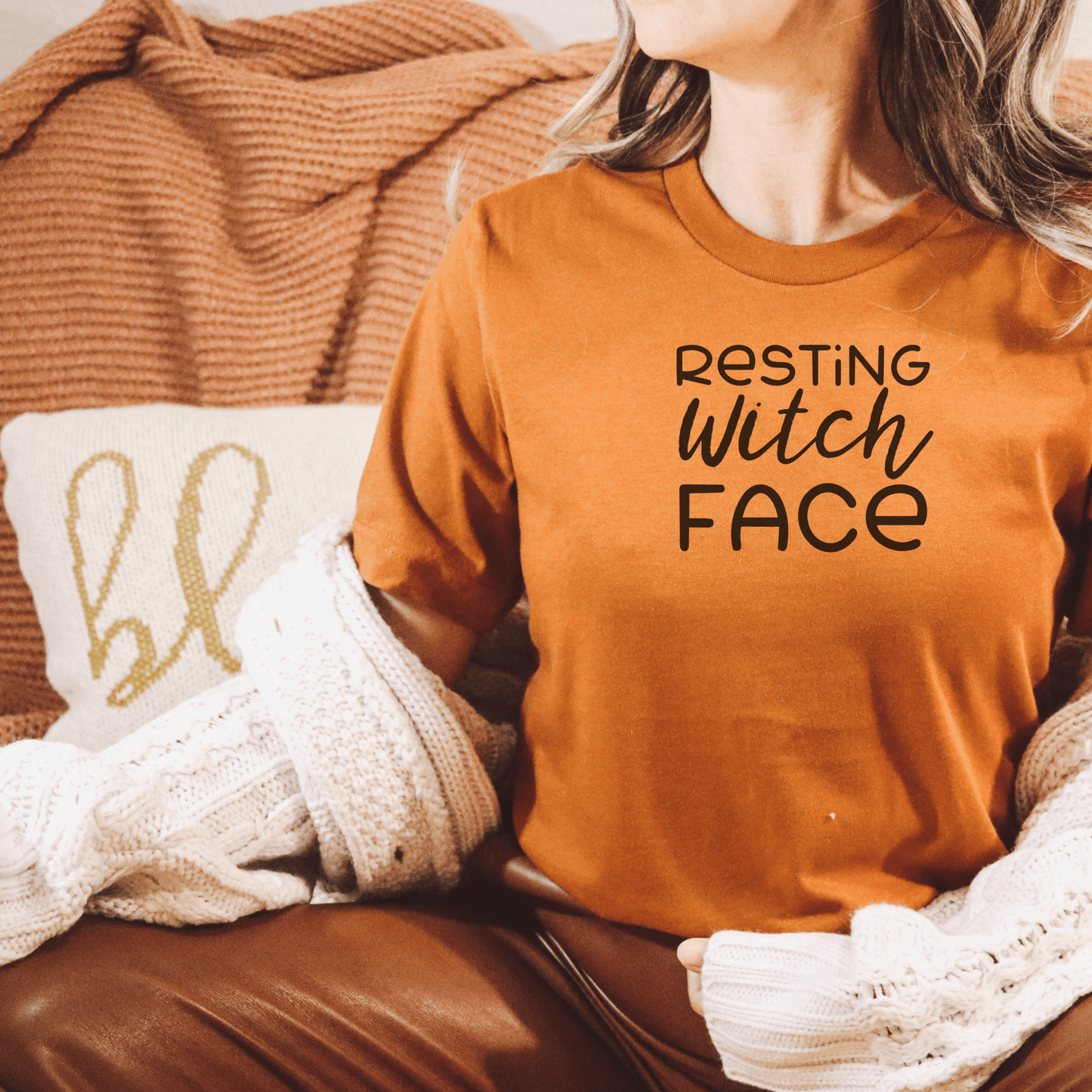 Resting Witch Face TShirt - FallHallowsT Shirt