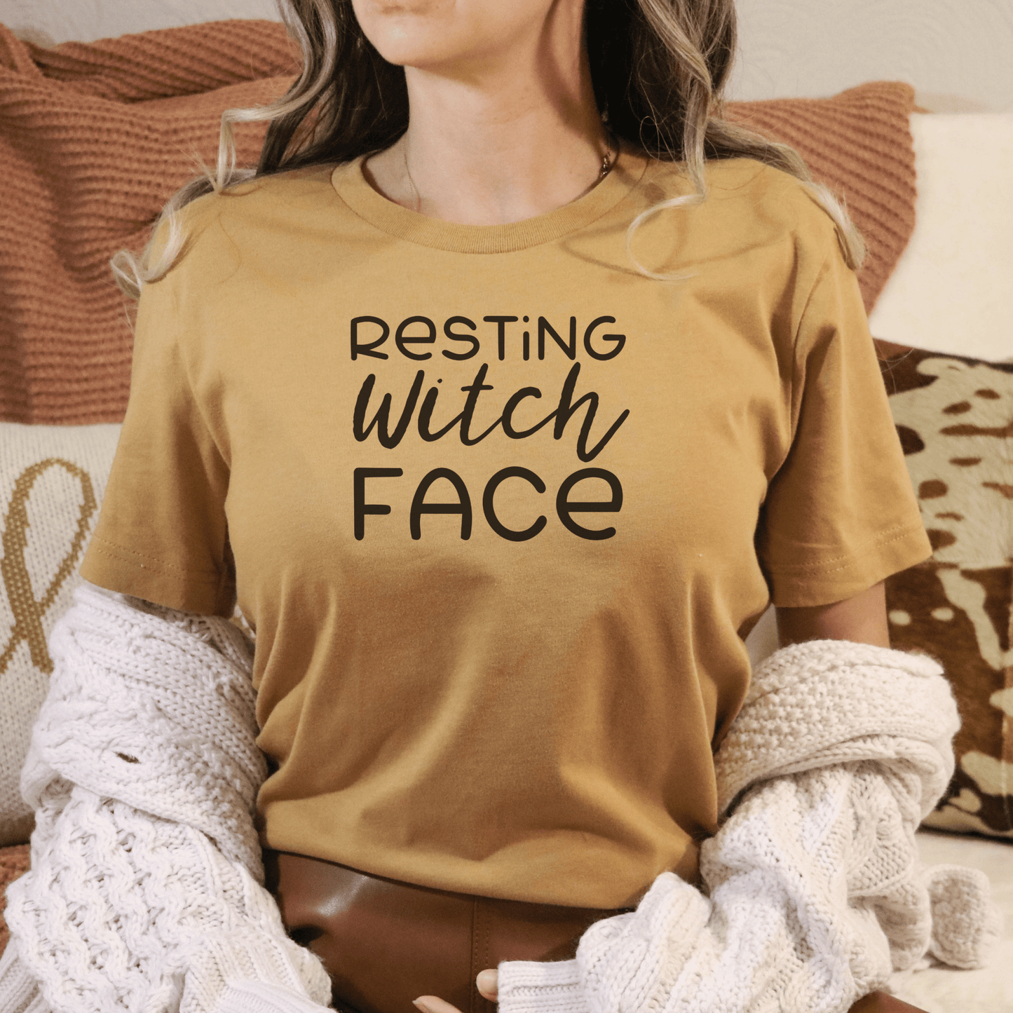 Resting Witch Face TShirt - FallHallowsT Shirt