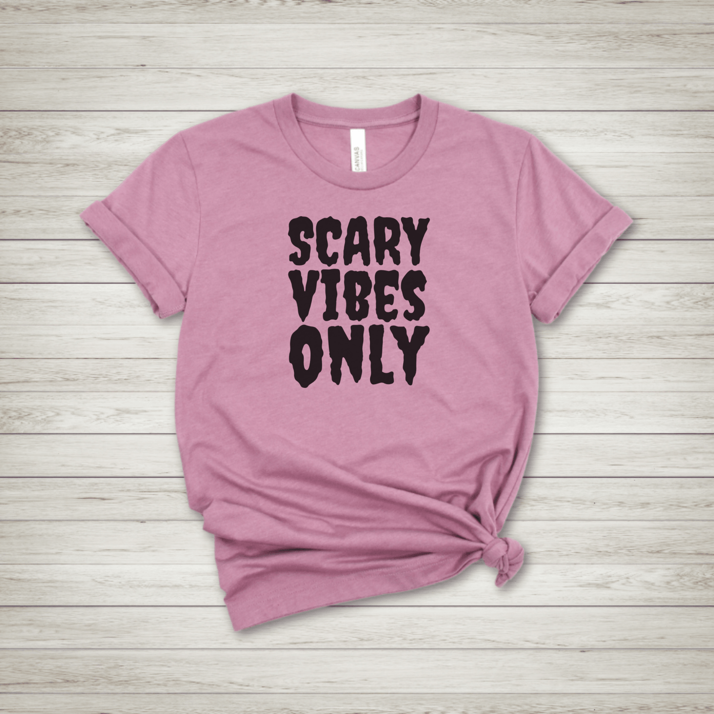 Scary Vibes Only TShirt - FallHallowsT Shirt