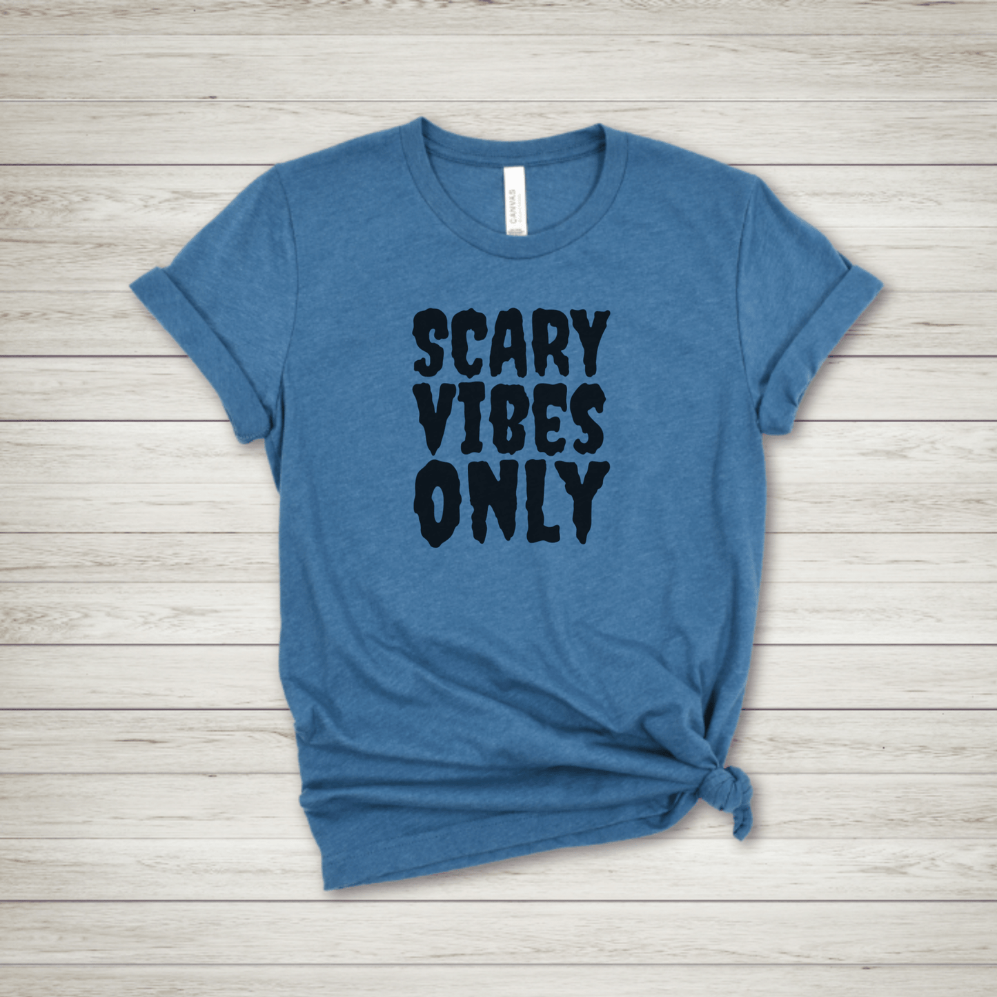 Scary Vibes Only TShirt - FallHallowsT Shirt