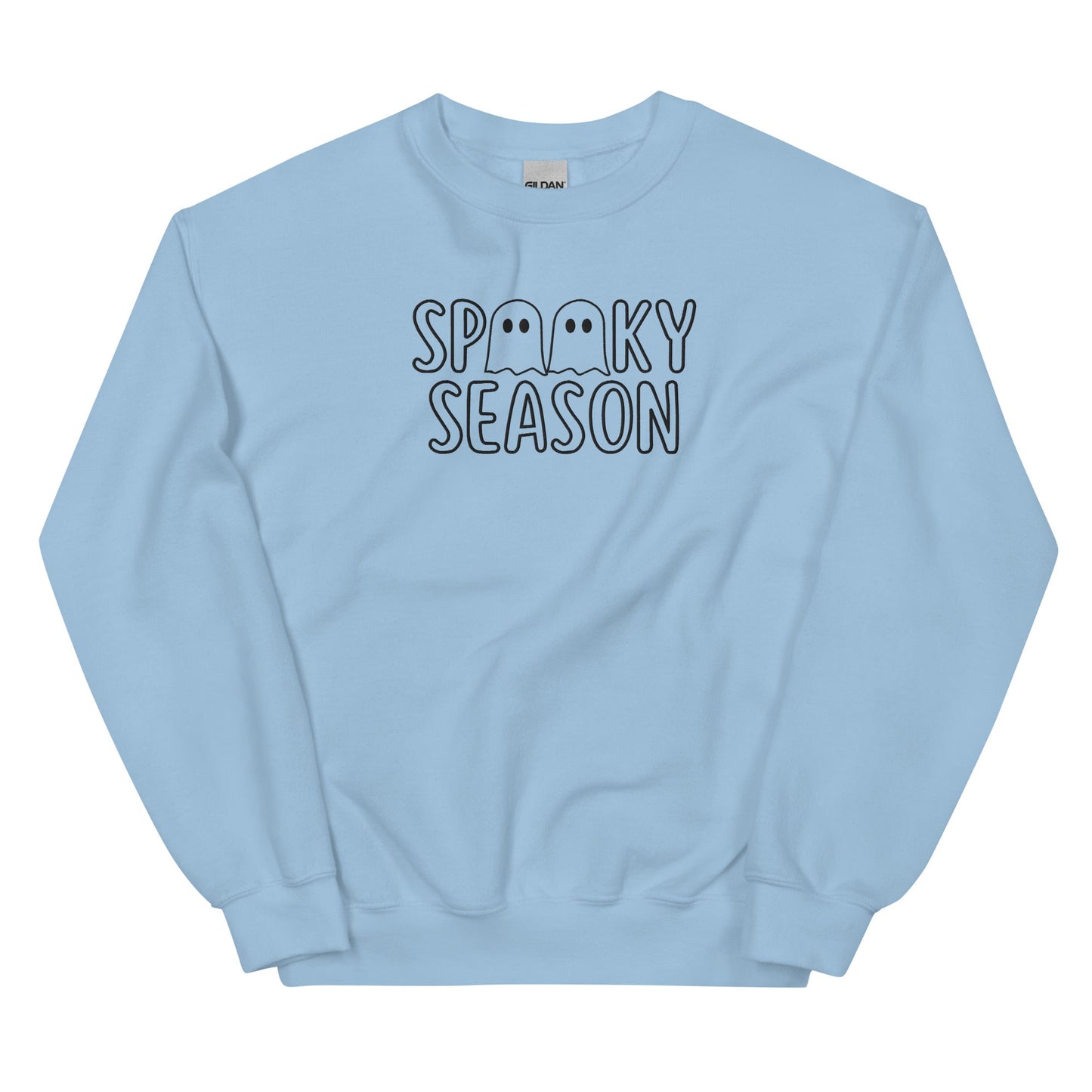 Spooky Season Embroidered Sweatshirt - FallHallowsEmbroidered Sweatshirt