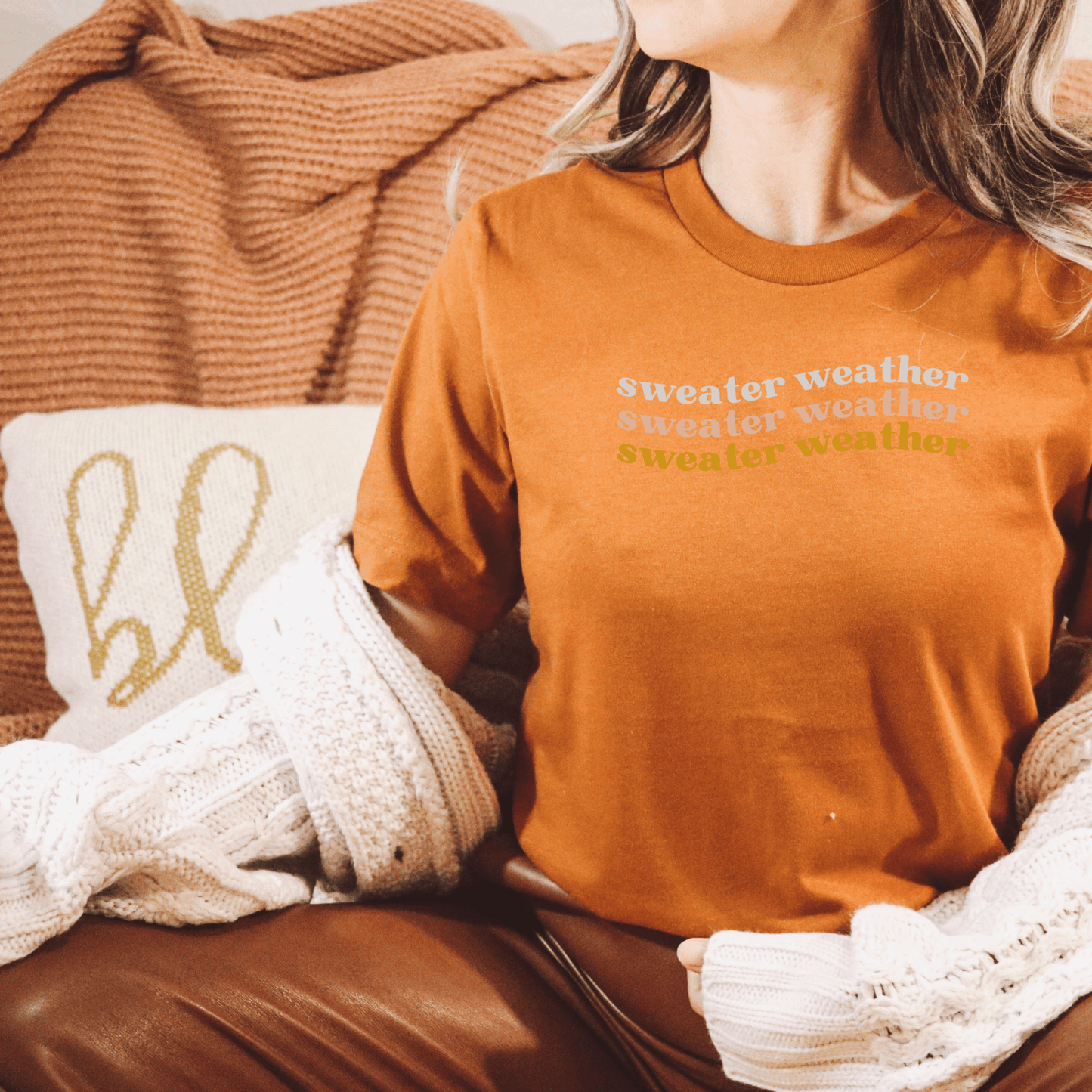 Sweater Weather T Shirt - FallHallowsT Shirt