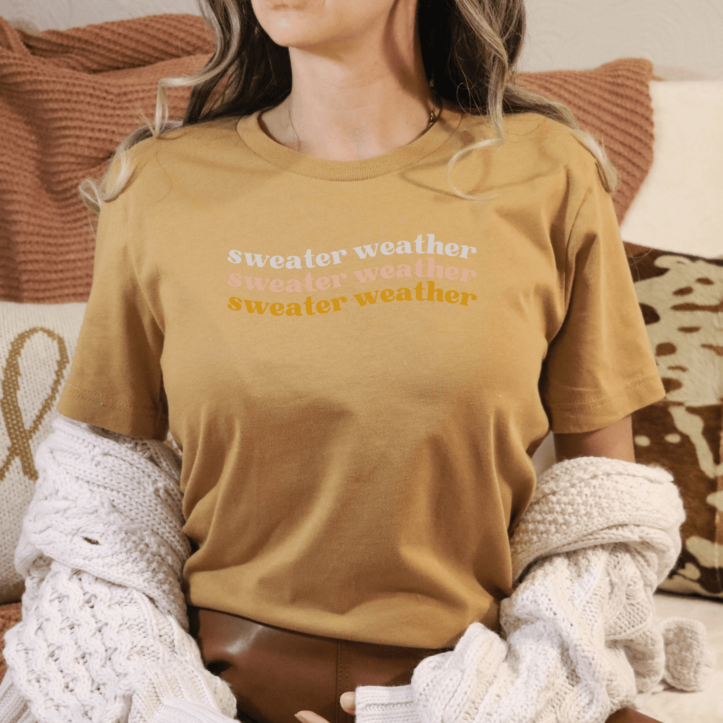 Sweater Weather T Shirt - FallHallowsT Shirt