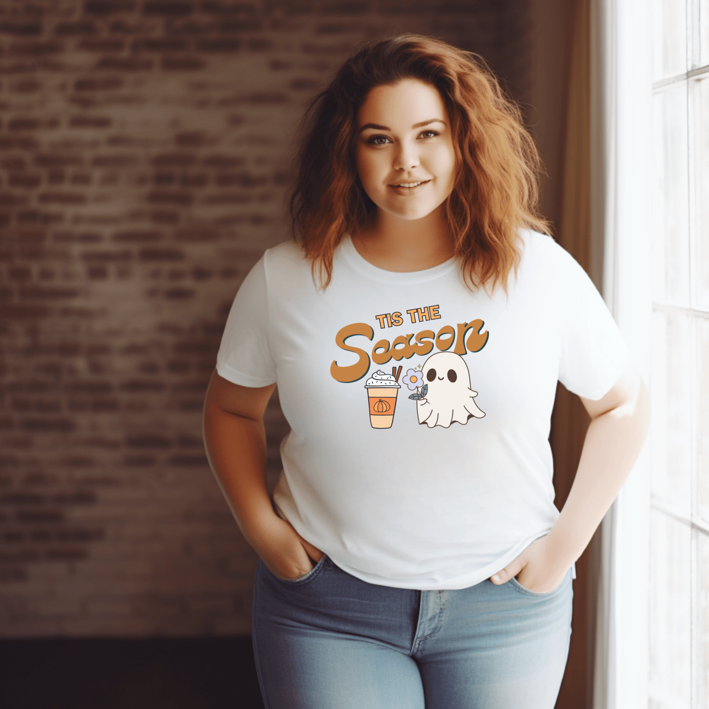 Tis the Season Ghost TShirt - FallHallowsT Shirt