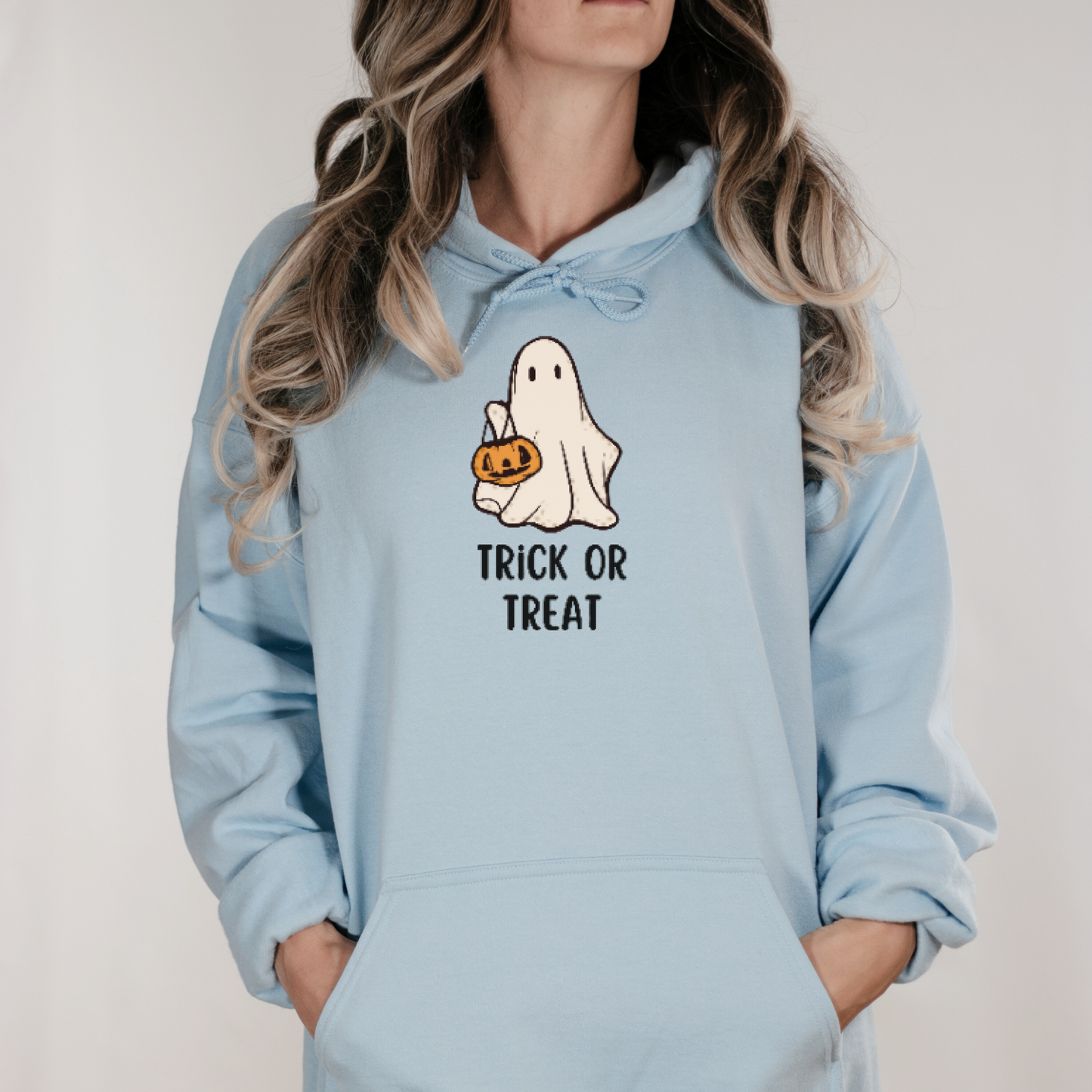 Trick or Treat Ghost Hoodie