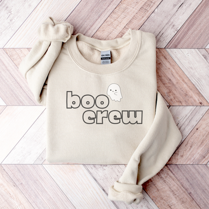 Boo Crew Embroidered Sweatshirt