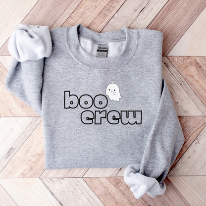 Boo Crew Embroidered Sweatshirt