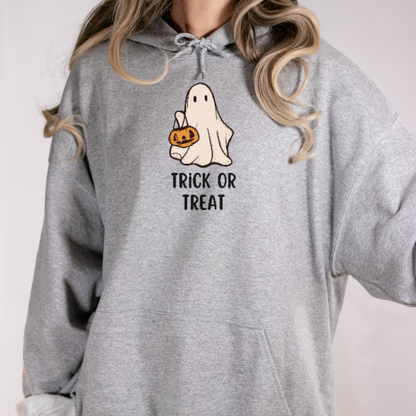 Trick or Treat Ghost Hoodie