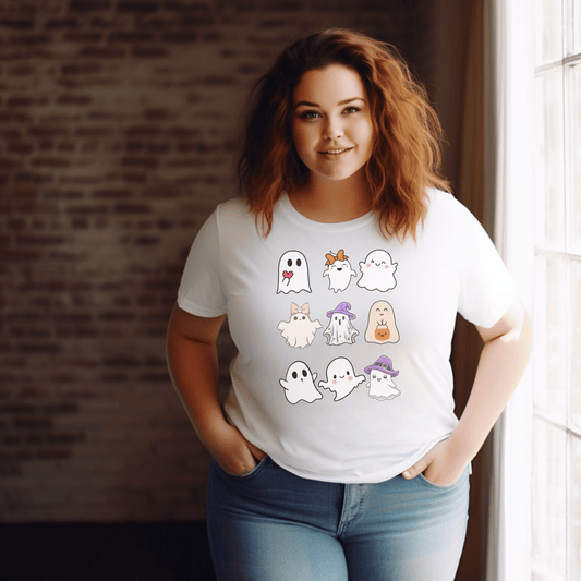 Cute Ghosts T Shirt - FallHallowsT Shirt