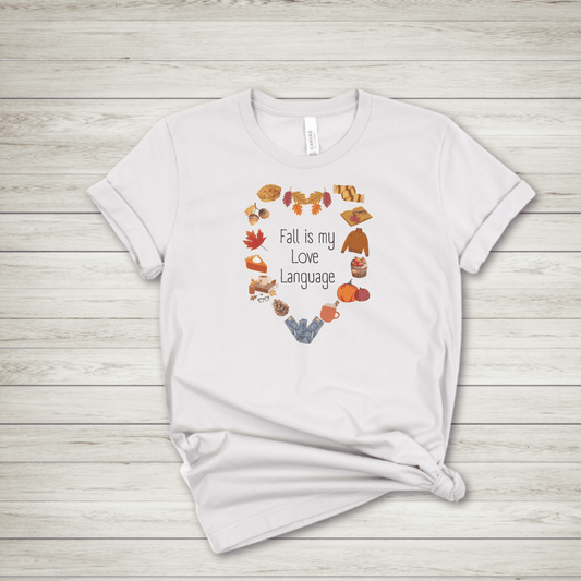 Fall is my Love Language T Shirt - FallHallowsT Shirt