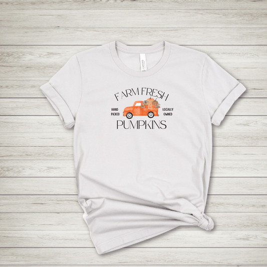 Farm Fresh Pumpkins T Shirt - FallHallowsT Shirt