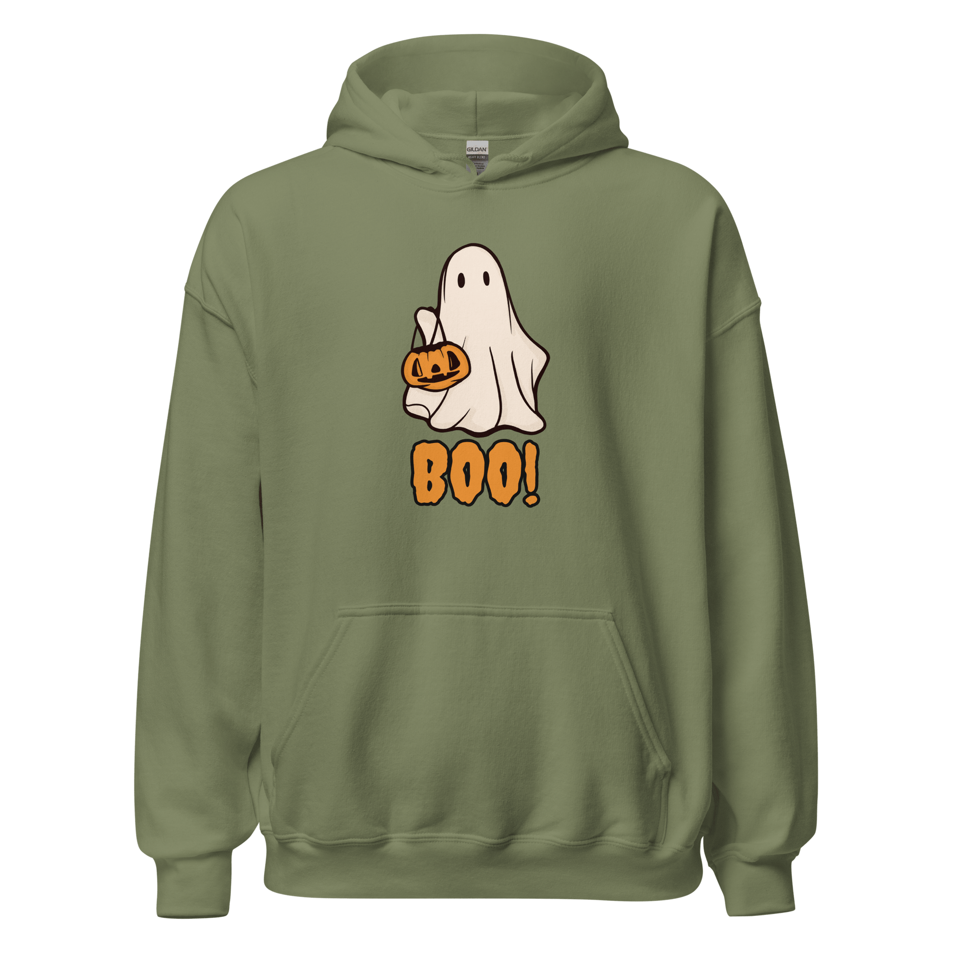 Ghost Boo! Hoodie - FallHallowsHoodie