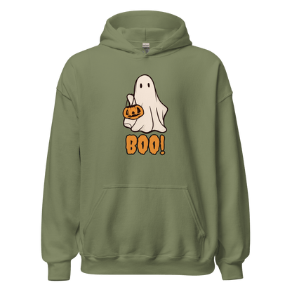 Ghost Boo! Hoodie - FallHallowsHoodie