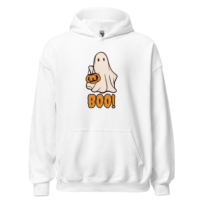 Ghost Boo! Hoodie - FallHallowsHoodie