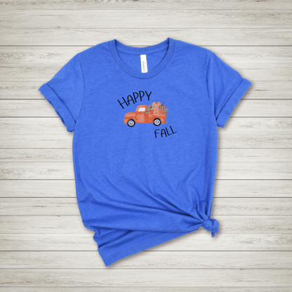 Happy Fall Truck T Shirt - FallHallowsT Shirt