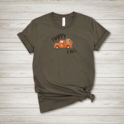 Happy Fall Truck T Shirt - FallHallowsT Shirt