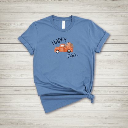 Happy Fall Truck T Shirt - FallHallowsT Shirt