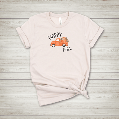 Happy Fall Truck T Shirt - FallHallowsT Shirt